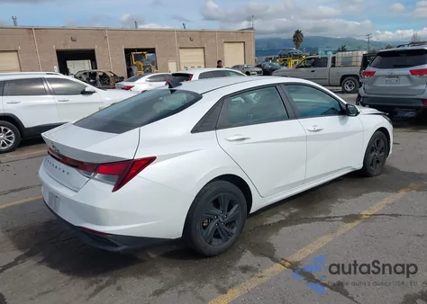 2021 Hyundai Elantra Sel из США, поврежденный, VIN 5NPLM4AG7MH042713